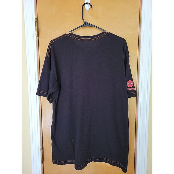 AMC Movie Theater Employee Unisex Uniform Shirt Sz Large AMC Classic Shirt Black - Picture 5 of 5